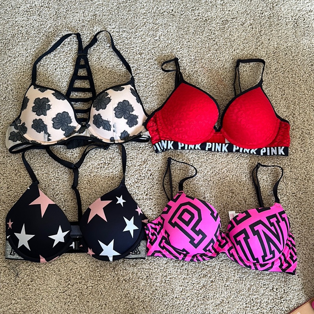 Bundle of Victoria’s Secret Pink bras